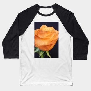 Orange Rose Baseball T-Shirt